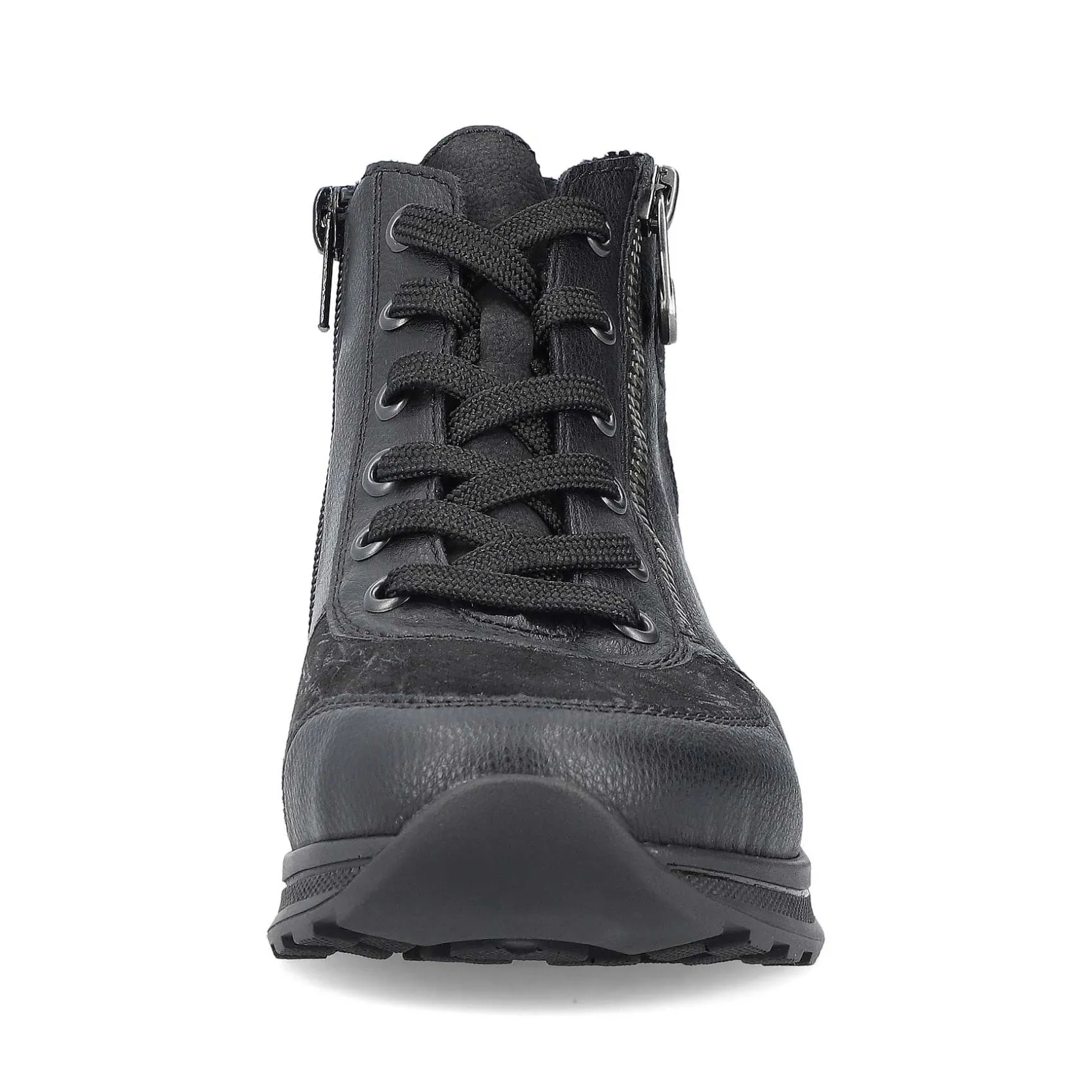 Rieker Low Shoes & Slippers-Women'S Lace-Up Shoes Deep Black