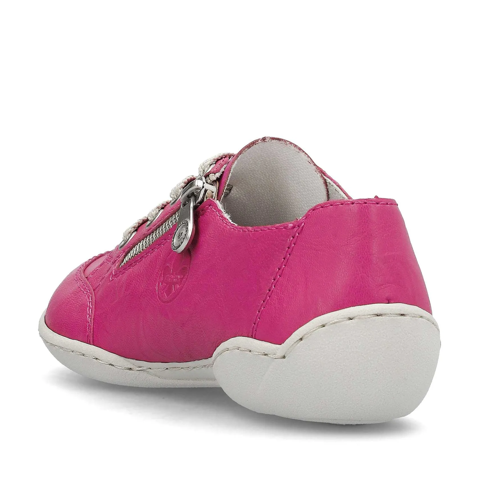 Rieker Colorful Styles-Women'S Lace-Up Shoes Magenta