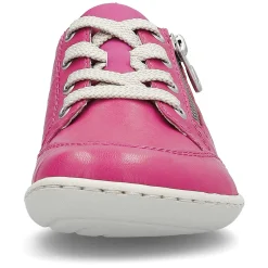 Rieker Colorful Styles-Women'S Lace-Up Shoes Magenta