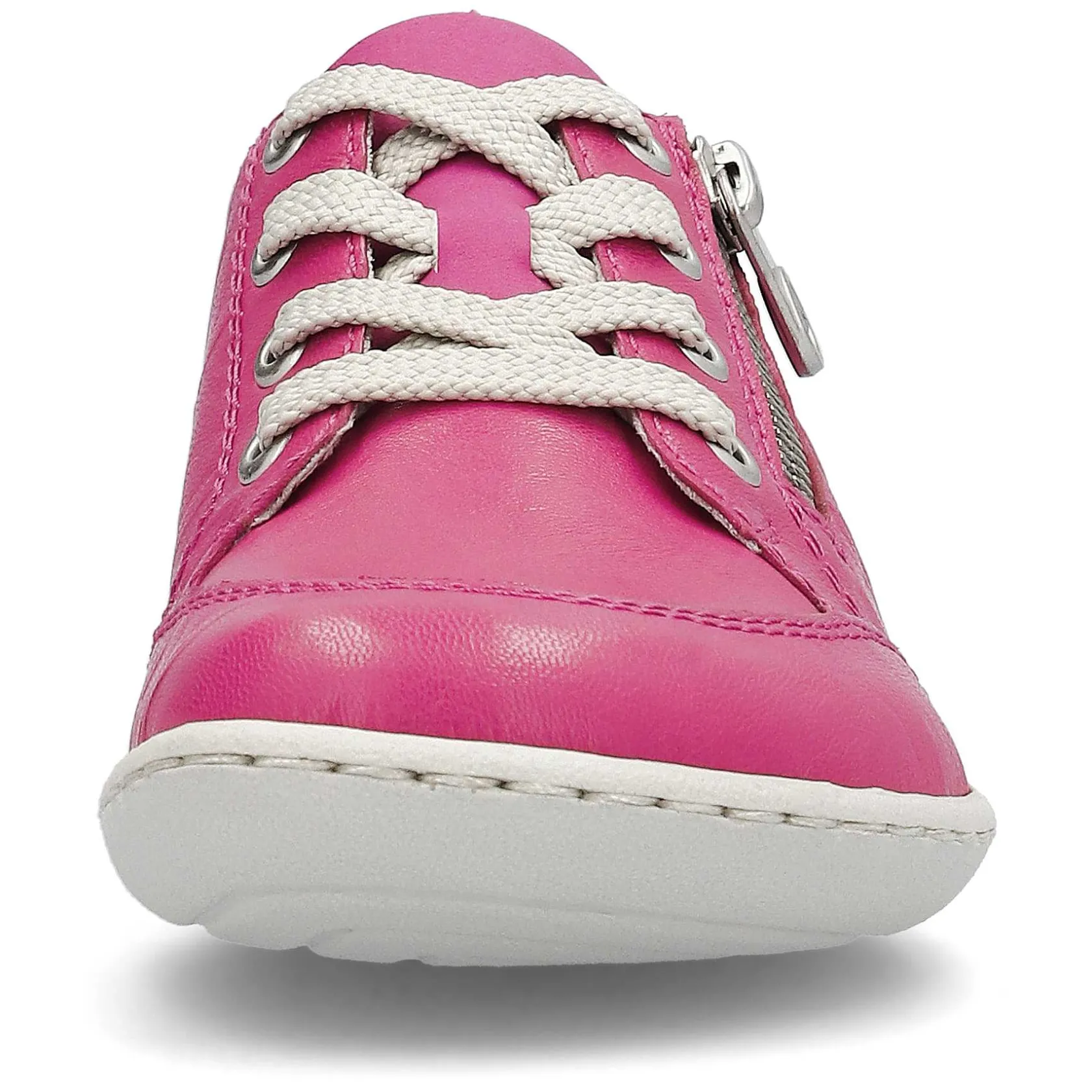 Rieker Colorful Styles-Women'S Lace-Up Shoes Magenta