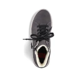 Rieker Low Shoes & Slippers-Women'S Lace-Up Shoes Anthracite
