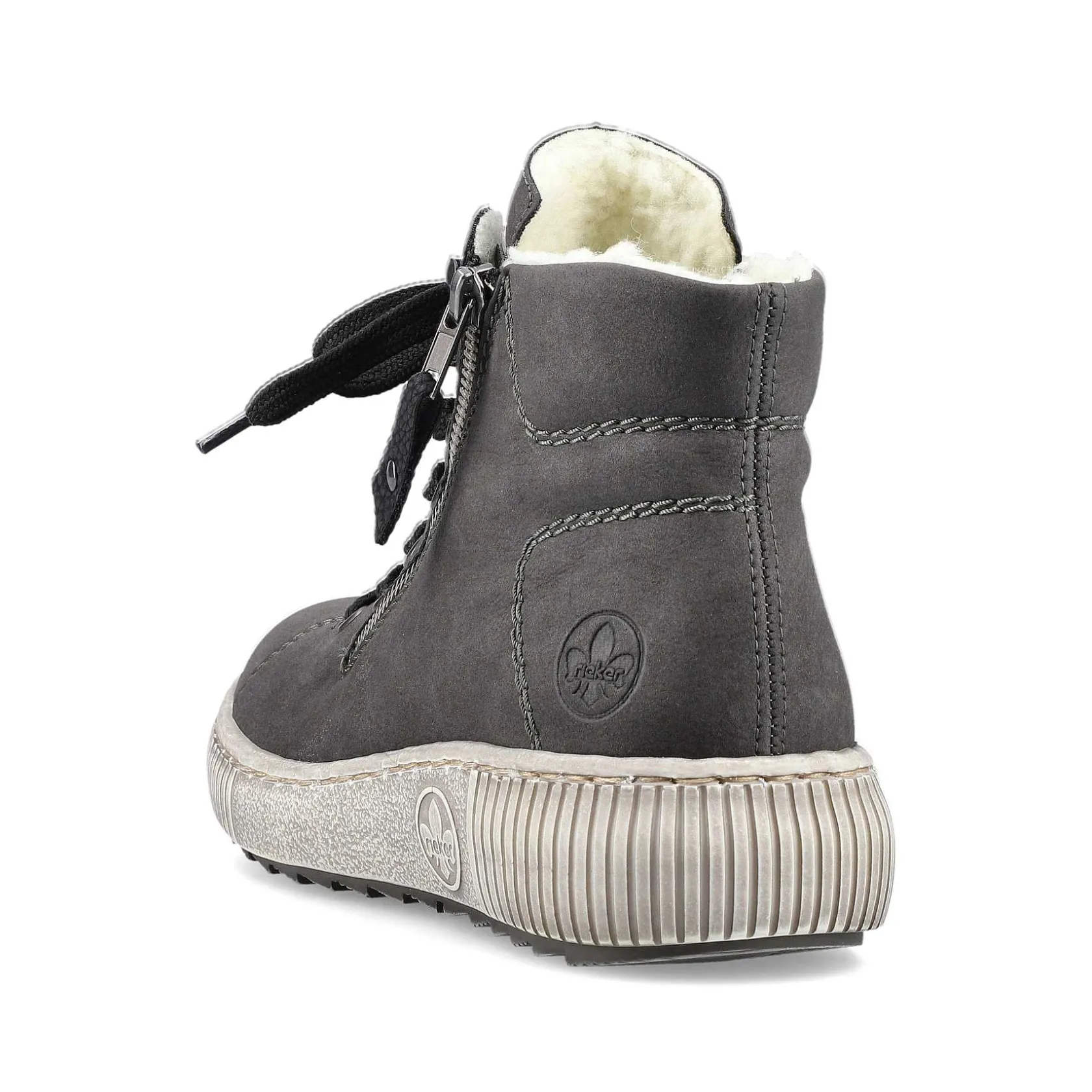 Rieker Low Shoes & Slippers-Women'S Lace-Up Shoes Anthracite