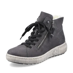 Rieker Low Shoes & Slippers-Women'S Lace-Up Shoes Anthracite
