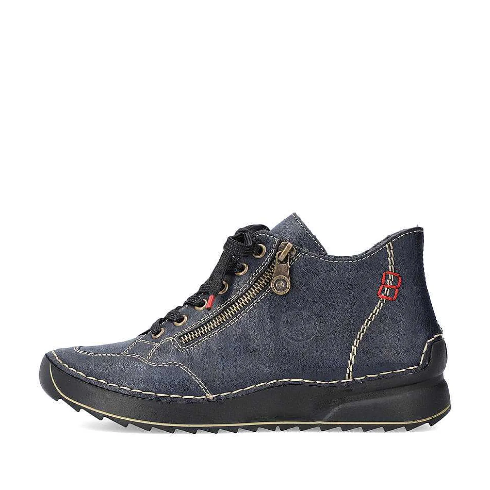 Rieker Low Shoes & Slippers-Women'S Lace-Up Shoes, Slate Blue