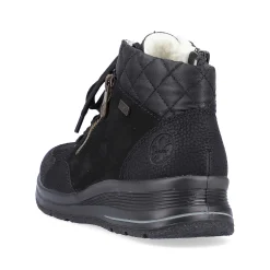 Rieker Low Shoes & Slippers-Women'S Lace-Up Shoes Deep Black