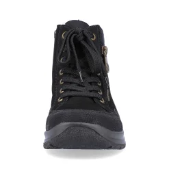 Rieker Low Shoes & Slippers-Women'S Lace-Up Shoes Deep Black