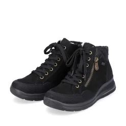 Rieker Low Shoes & Slippers-Women'S Lace-Up Shoes Deep Black