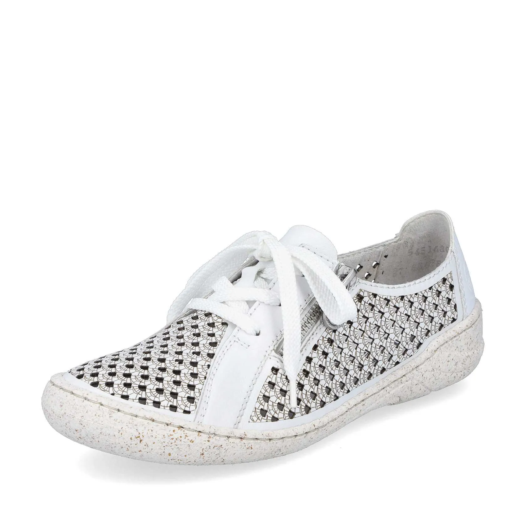 Rieker Low Shoes & Slippers-Women'S Lace-Up Shoes Pure White