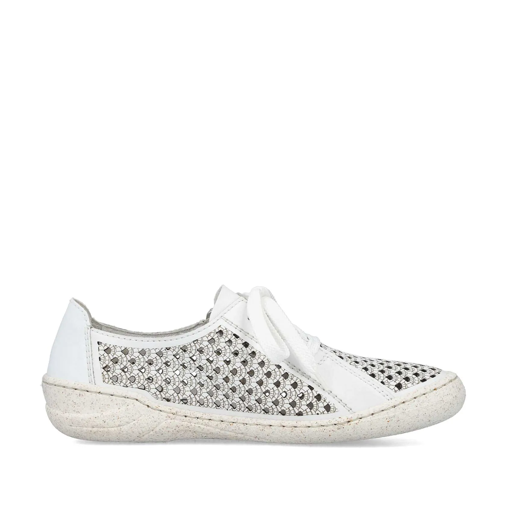 Rieker Low Shoes & Slippers-Women'S Lace-Up Shoes Pure White