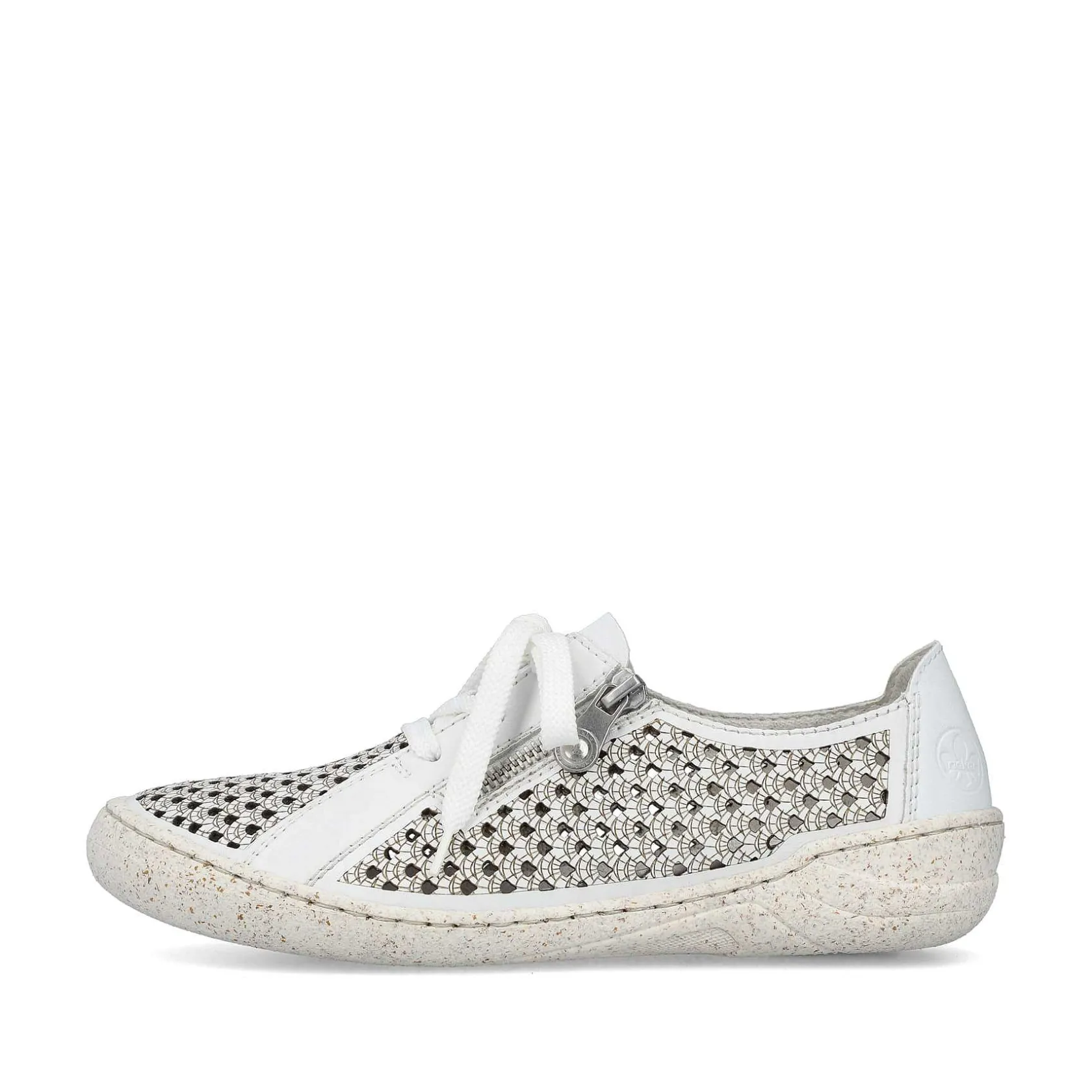 Rieker Low Shoes & Slippers-Women'S Lace-Up Shoes Pure White