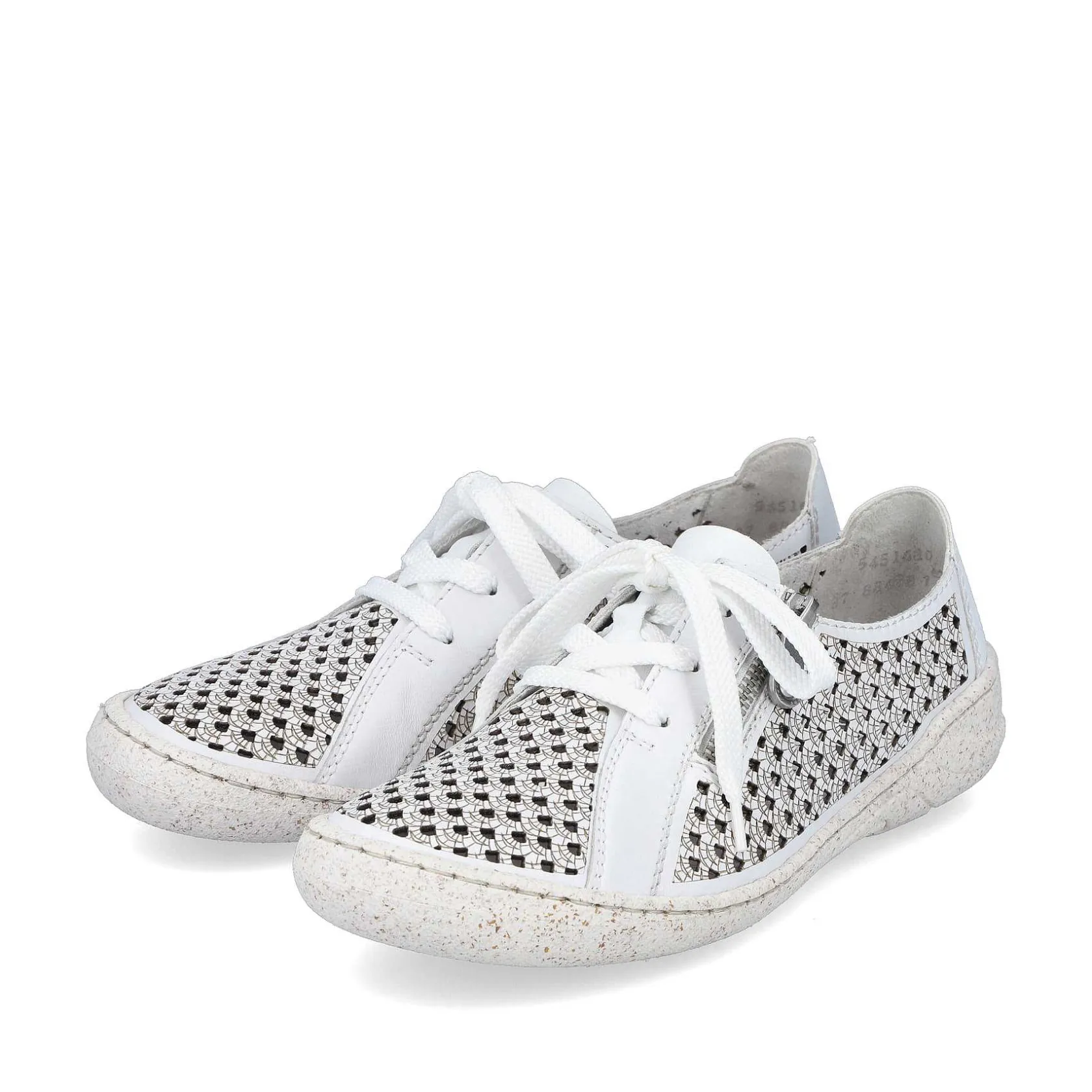 Rieker Low Shoes & Slippers-Women'S Lace-Up Shoes Pure White
