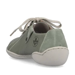 Rieker Low Shoes & Slippers-Women'S Lace-Up Shoes Green Gray
