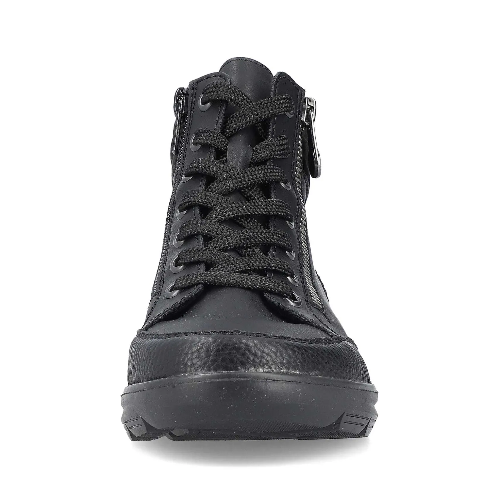 Rieker Low Shoes & Slippers-Women'S Lace-Up Shoes Deep Black