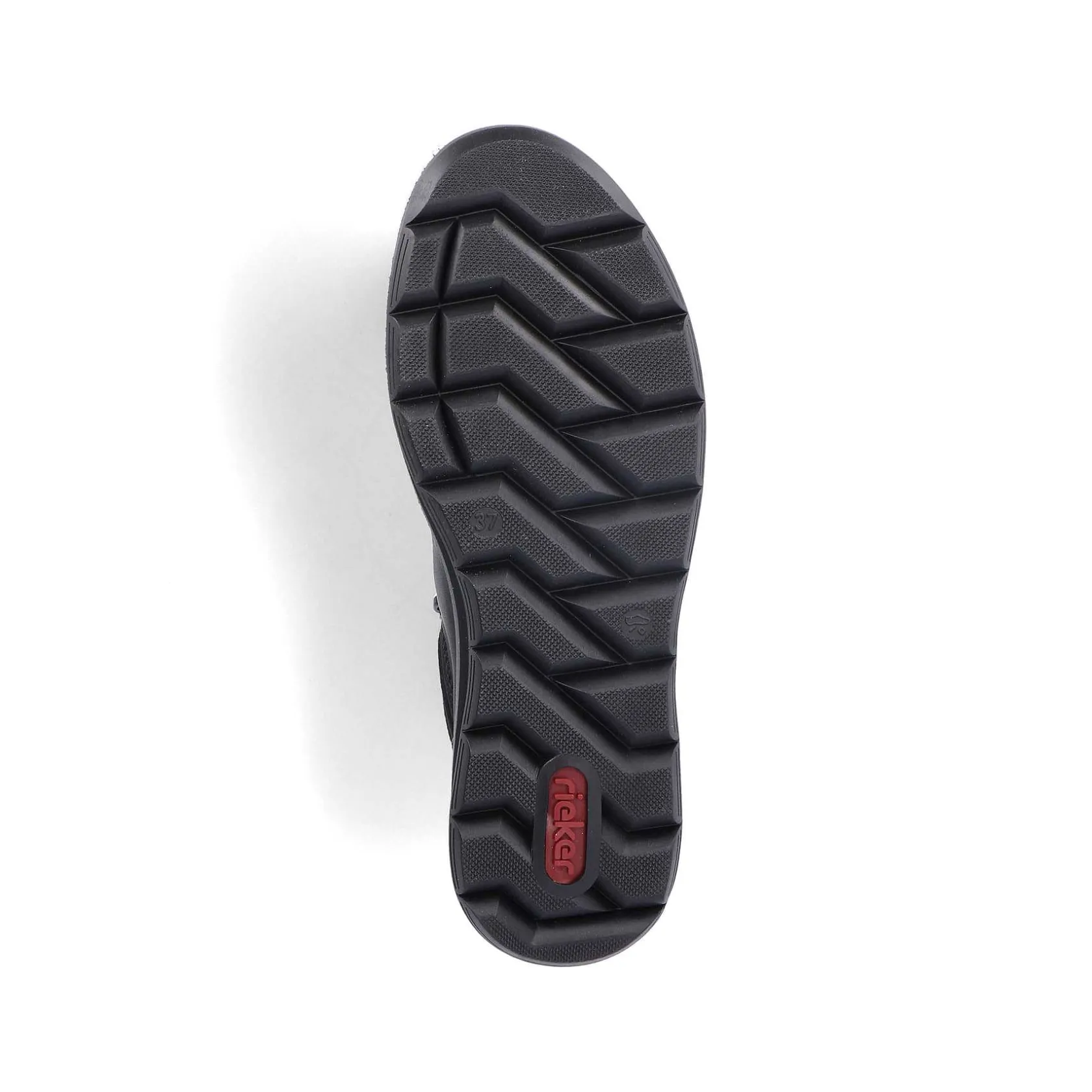 Rieker Low Shoes & Slippers-Women'S Lace-Up Shoes Deep Black