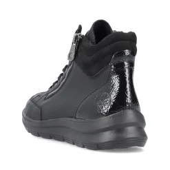 Rieker Low Shoes & Slippers-Women'S Lace-Up Shoes Deep Black