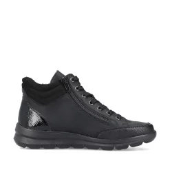 Rieker Low Shoes & Slippers-Women'S Lace-Up Shoes Deep Black