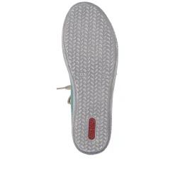 Rieker Low Shoes & Slippers-Women'S Lace-Up Shoes Emerald Green