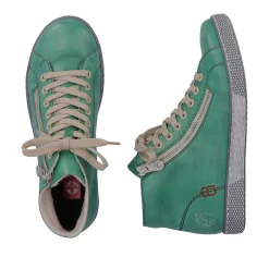 Rieker Low Shoes & Slippers-Women'S Lace-Up Shoes Emerald Green