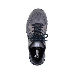 Rieker Low Shoes & Slippers-Women'S Lace-Up Shoes Steel Gray