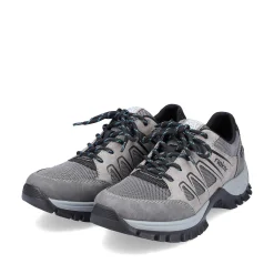 Rieker Low Shoes & Slippers-Women'S Lace-Up Shoes Steel Gray