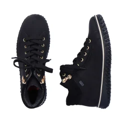 Rieker Low Shoes & Slippers-Women'S Lace-Up Shoes Deep Black