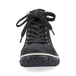 Rieker Low Shoes & Slippers-Women'S Lace-Up Shoes Deep Black