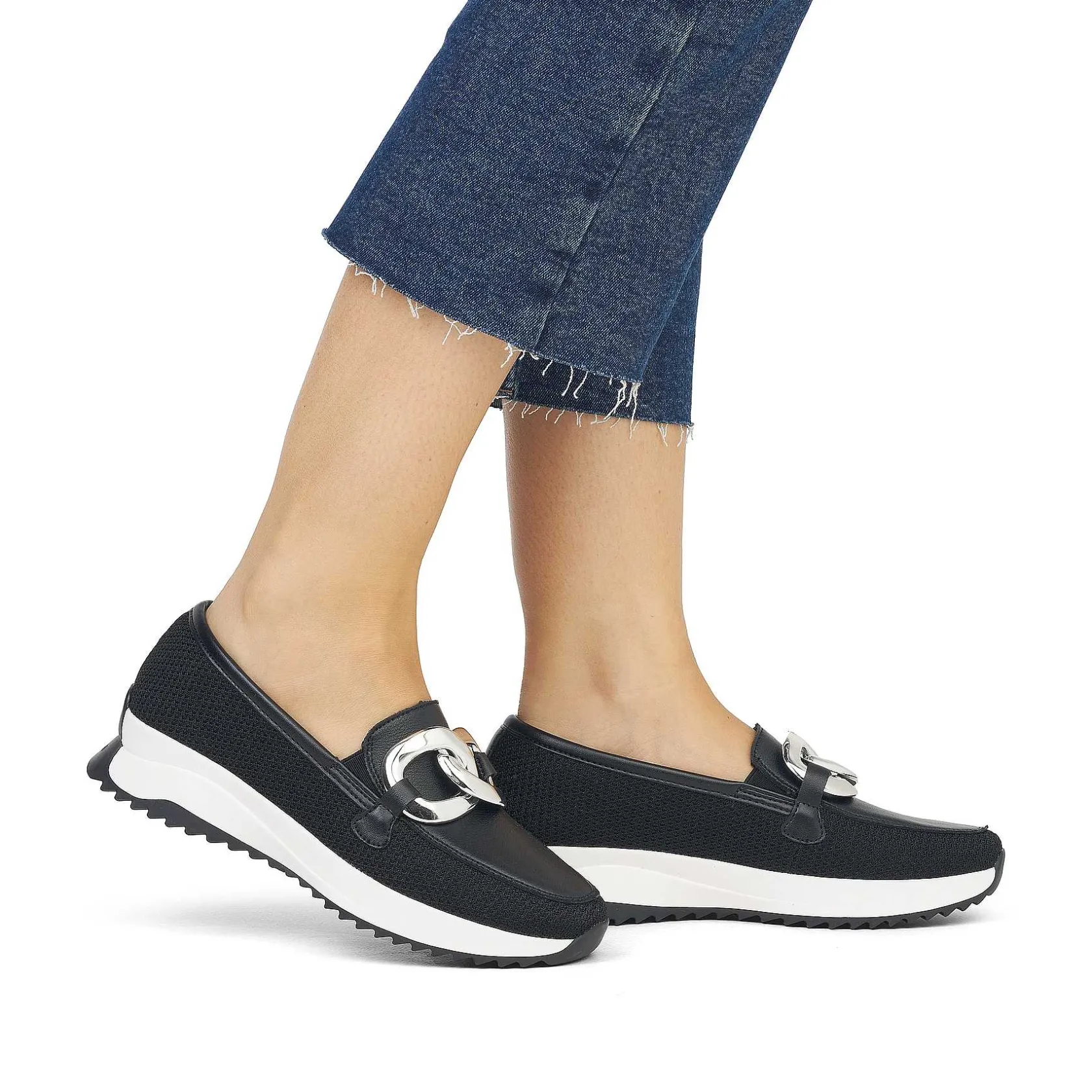 Rieker Loafers & Ballerinas-Women'S Loafers Carbon