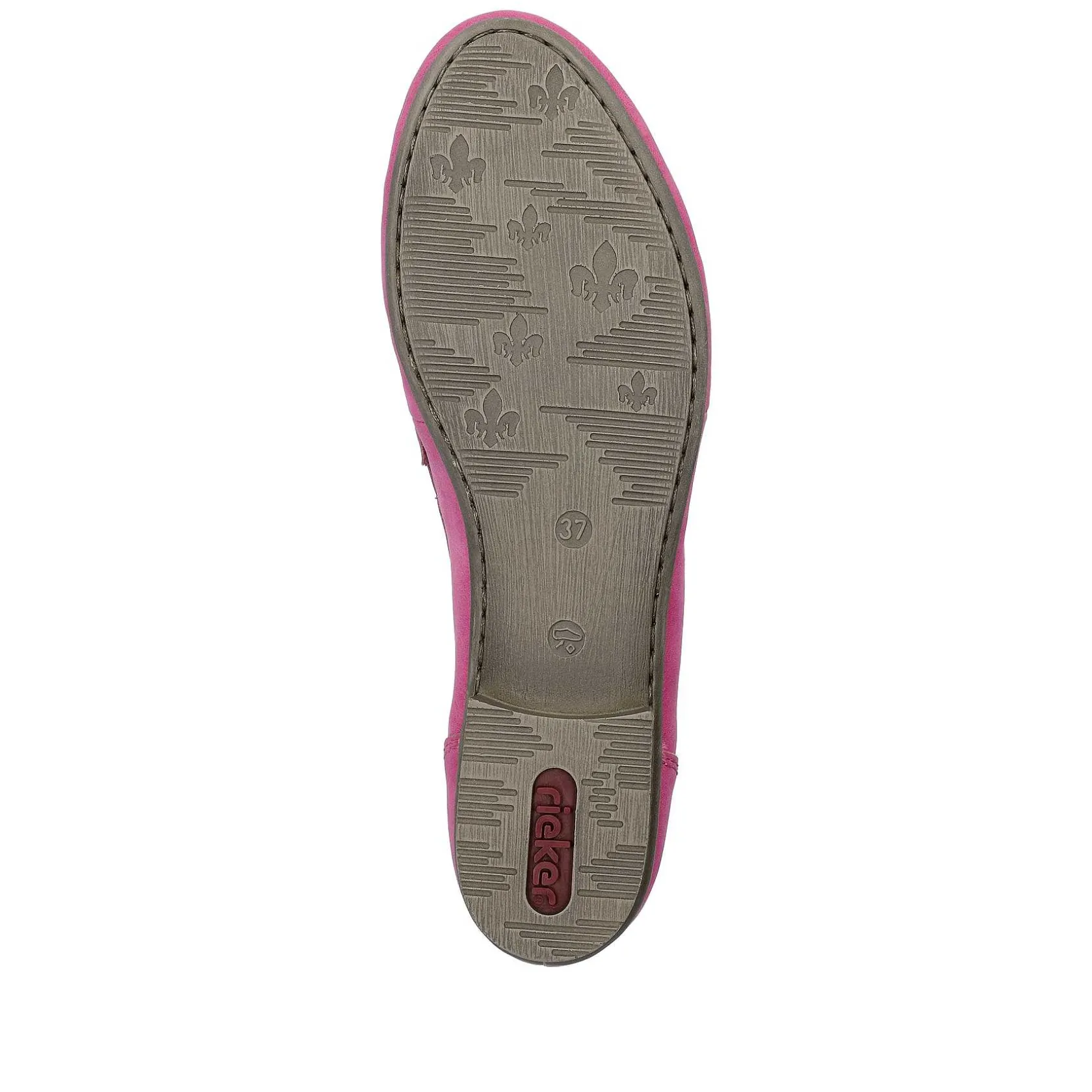 Rieker Colorful Styles-Women'S Loafers Fuchsia