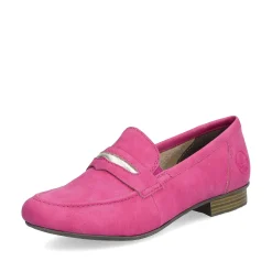 Rieker Colorful Styles-Women'S Loafers Fuchsia