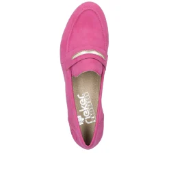 Rieker Colorful Styles-Women'S Loafers Fuchsia
