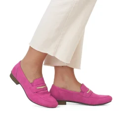 Rieker Colorful Styles-Women'S Loafers Fuchsia