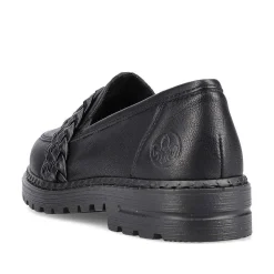 Rieker Loafers & Ballerinas-Women'S Loafers Graphite Black