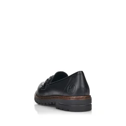 Rieker Loafers & Ballerinas-Women'S Loafers Graphite Black