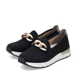 Rieker Loafers & Ballerinas-Women'S Loafers Jet Black