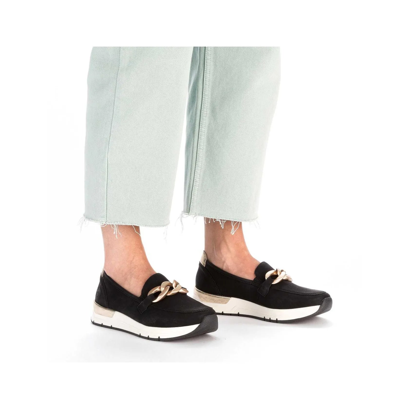 Rieker Loafers & Ballerinas-Women'S Loafers Jet Black