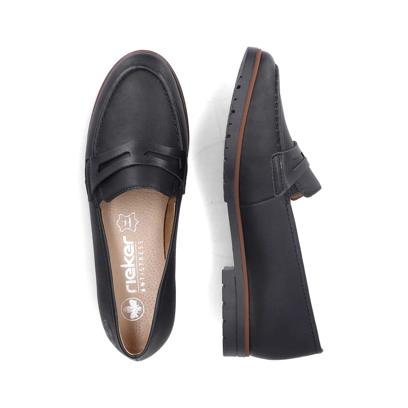 Rieker Loafers & Ballerinas-Women'S Loafers Jet Black