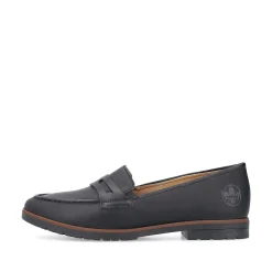 Rieker Loafers & Ballerinas-Women'S Loafers Jet Black