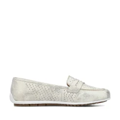 Rieker Business Shoes-Women'S Loafers Light Beige