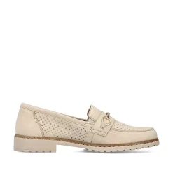 Rieker Loafers & Ballerinas-Women'S Loafers Light Beige