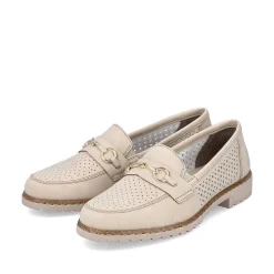 Rieker Loafers & Ballerinas-Women'S Loafers Light Beige