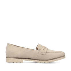 Rieker Business Shoes-Women'S Loafers Light Beige