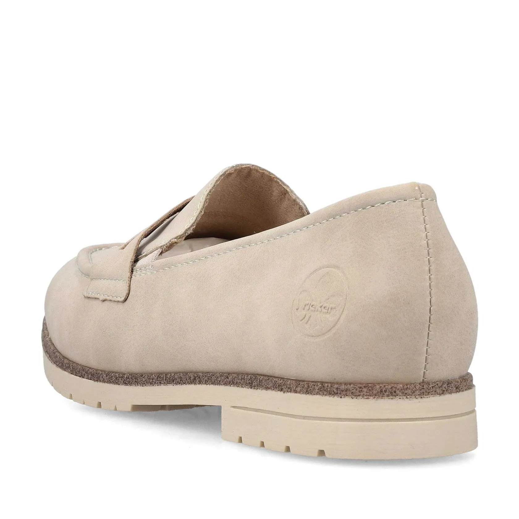 Rieker Business Shoes-Women'S Loafers Light Beige