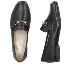 Rieker Loafers & Ballerinas-Women'S Loafers Midnight Black