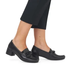 Rieker Business Shoes-Women'S Loafers Midnight Black