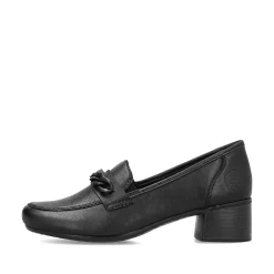 Rieker Business Shoes-Women'S Loafers Midnight Black