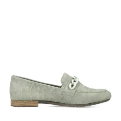 Rieker Colorful Styles-Women'S Loafers Mint Green