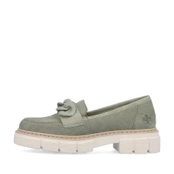 Rieker Loafers & Ballerinas-Women'S Loafers Mint Green