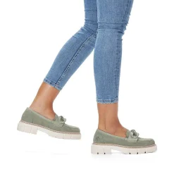 Rieker Loafers & Ballerinas-Women'S Loafers Mint Green