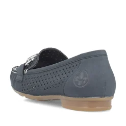Rieker Business Shoes-Women'S Loafers Navy Blue
