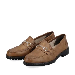 Rieker Loafers & Ballerinas-Women'S Loafers Nougat Brown
